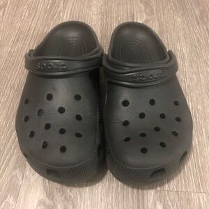 Kids Black Crocs Clogs